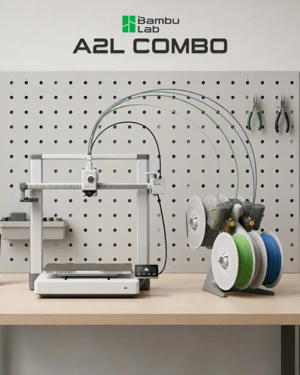 Bambu Lab A2L Combo 3D Printer