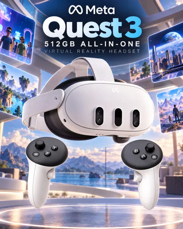 Meta Quest 3 512GB All in One Virtual Reality Headset