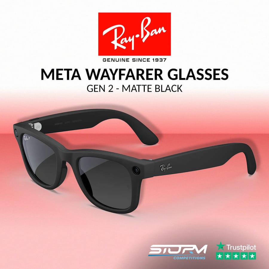 RAY-BAN Meta Wayfarer (Gen 2) Glasses – Matte Black #3