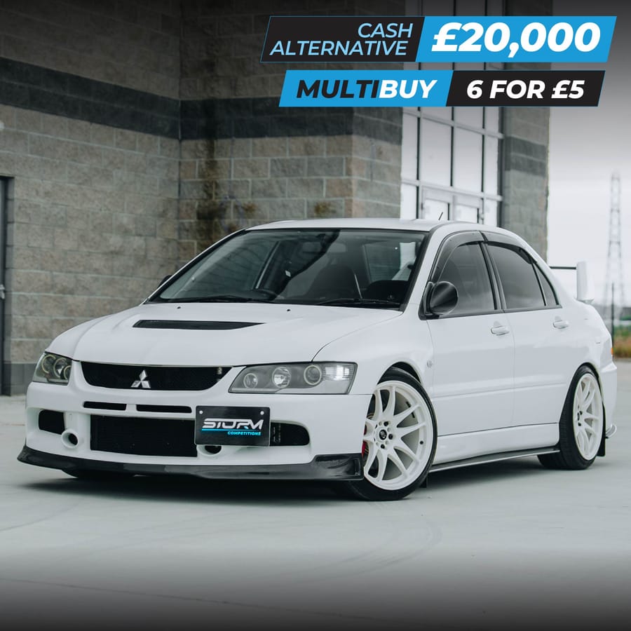 WIN THIS 2005 Mitsubishi Lancer Evolution IX