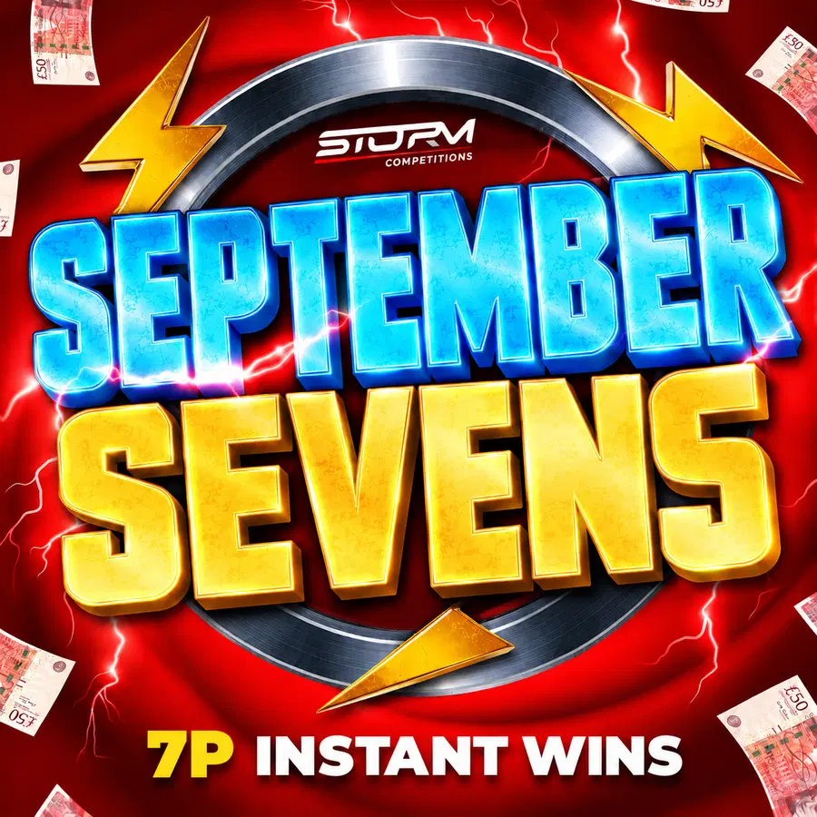 September Sevens Instant Wins – 1,500 Prizes