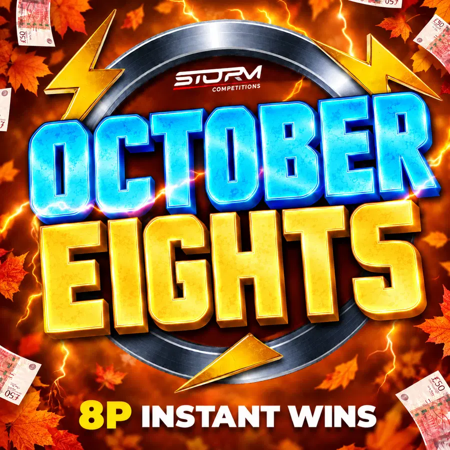 October Eights Instant Wins – 1,500 Prizes