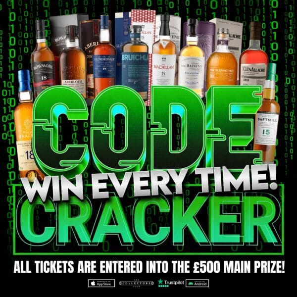 THE TCC CODE CRACKER 2.0! WIN WHISKY NOW! £500 END PRIZE! EVERY TICKET IS A WINNER!