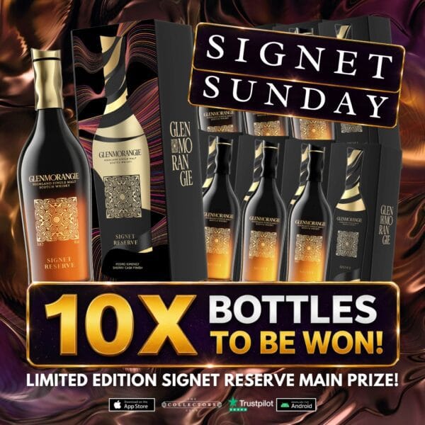 SIGNET SUNDAY! 10X GLENMORANGIE SIGNET TO BE WON! GLENMORANGIE SIGNET RESERVE END PRIZE!