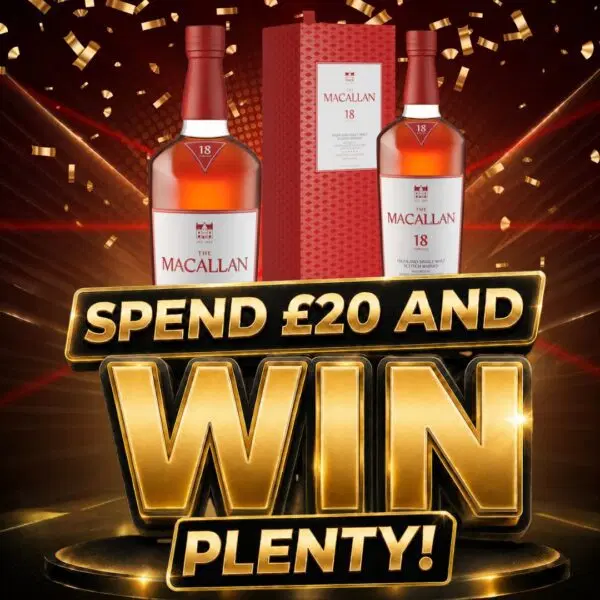 WIN THIS MACALLAN 18YO SHERRY OAK! SPEND £20 ANYWHERE ON SITE TO RECEIVE FREE ENTRY INTO THIS COMPETITION!