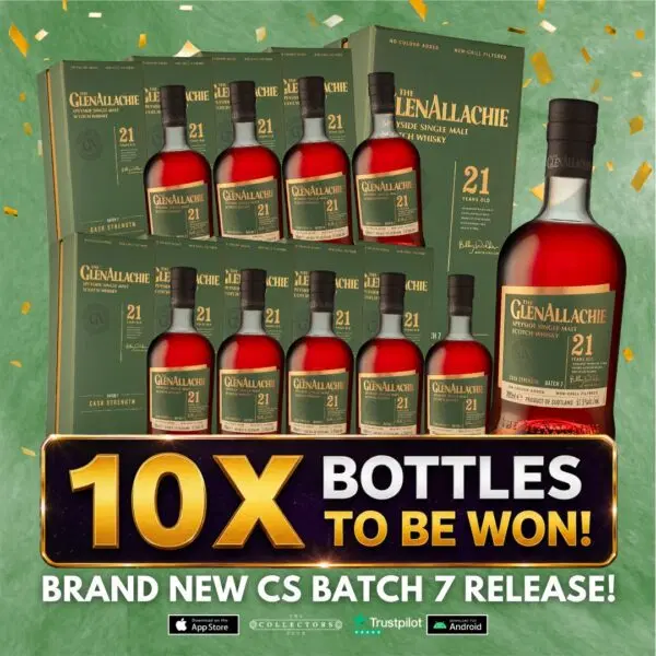 WIN THE BRAND NEW GLENALLACHIE 21YO CASK STRENGTH + 10 CHANCES TO WIN IT INSTANTLY!