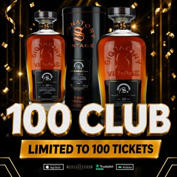 THE 100 CLUB! WIN THIS SIGNATORY VINTAGE GLENBURGIE 30YO PX CASK!