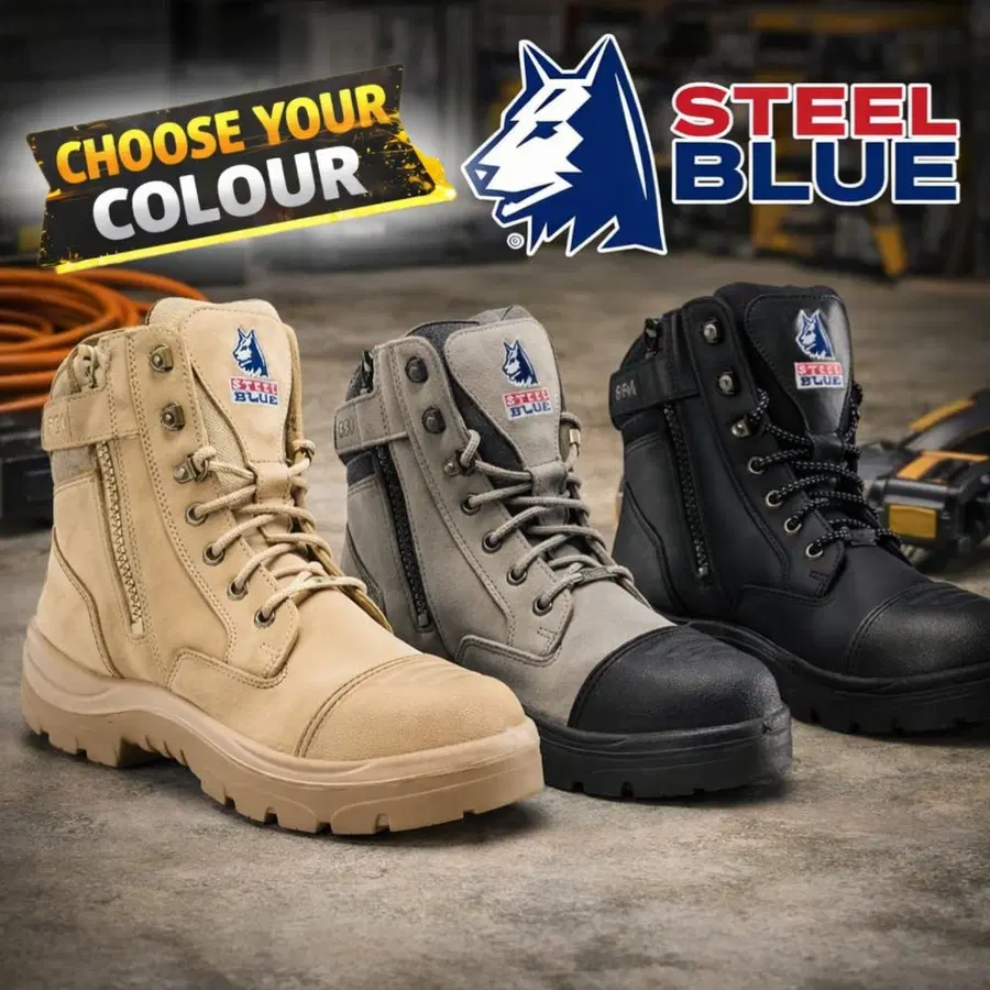 Auto Draw – Steel Blue Southern Cross Boots Of Your Choice #3