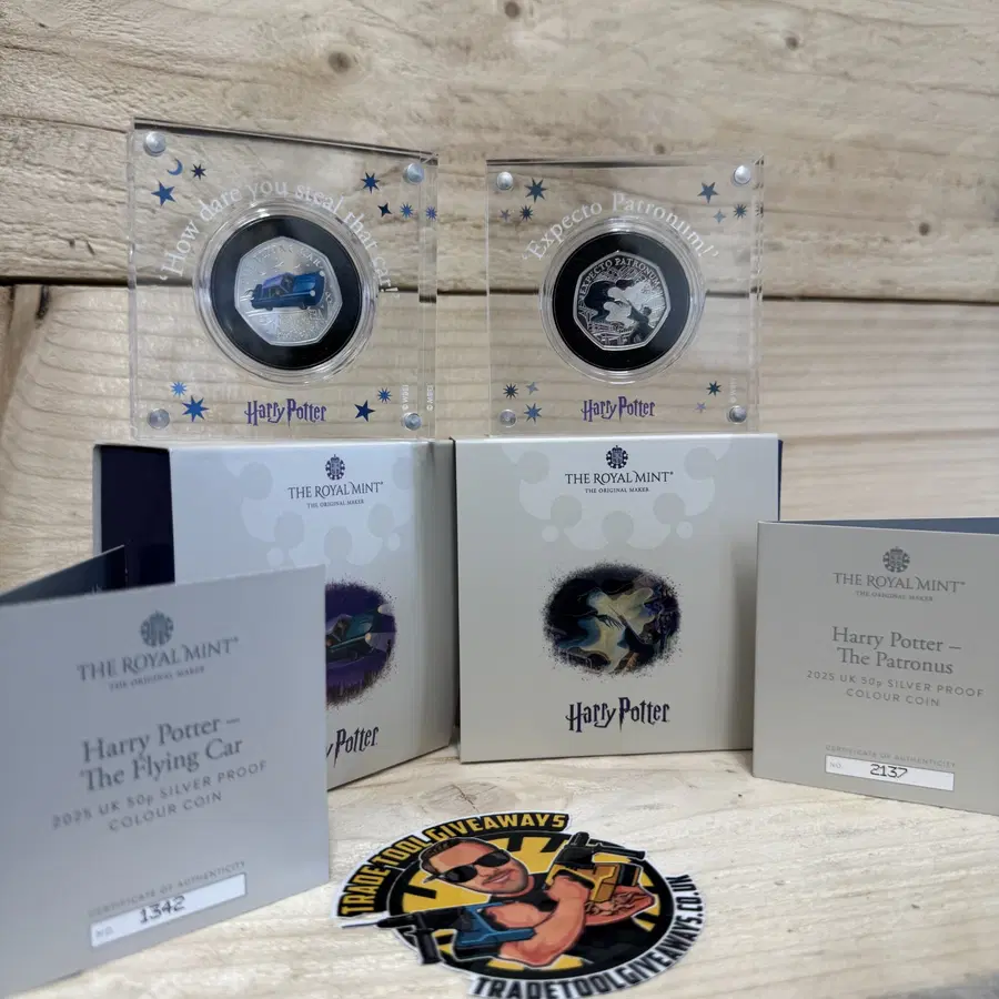 Auto Draw – Harry Potter – 2025 UK 50p Silver Proof Colour Coin Of Your Choice #3