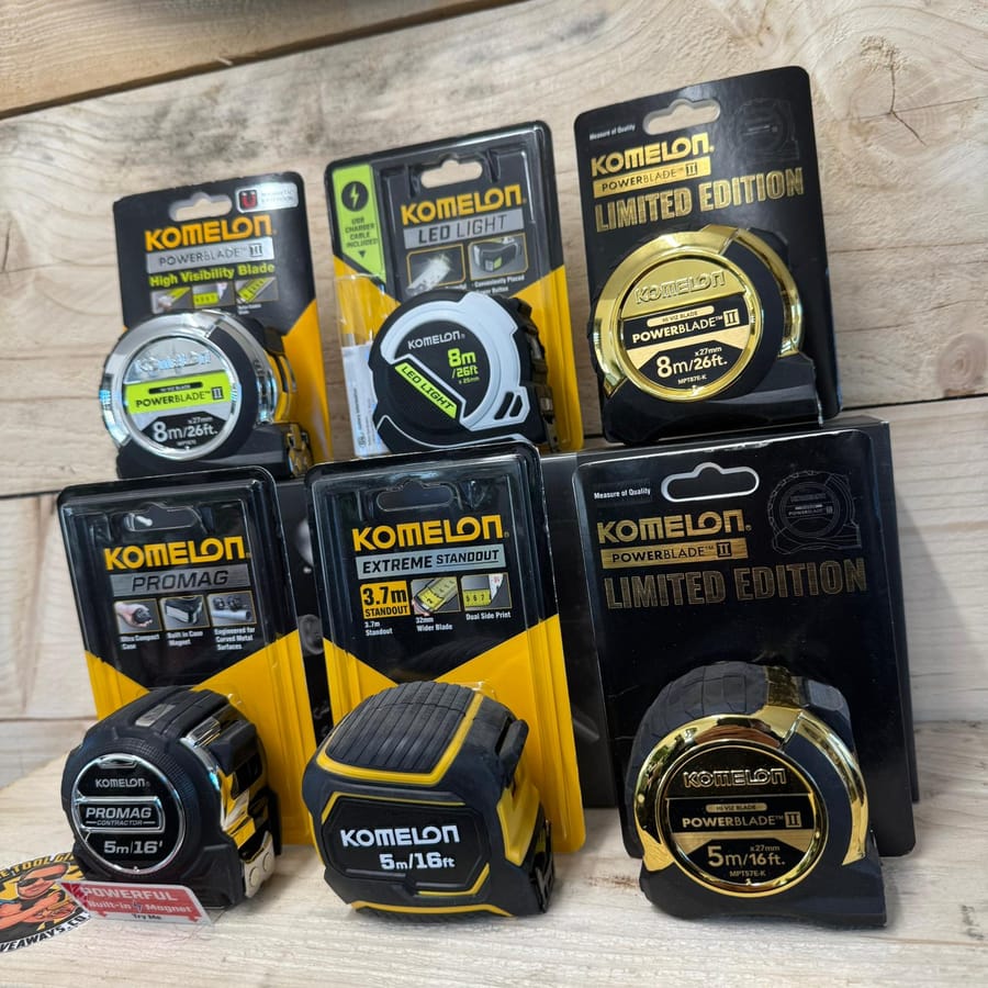 Auto Draw – Komelon Tape Measure Bundle #4