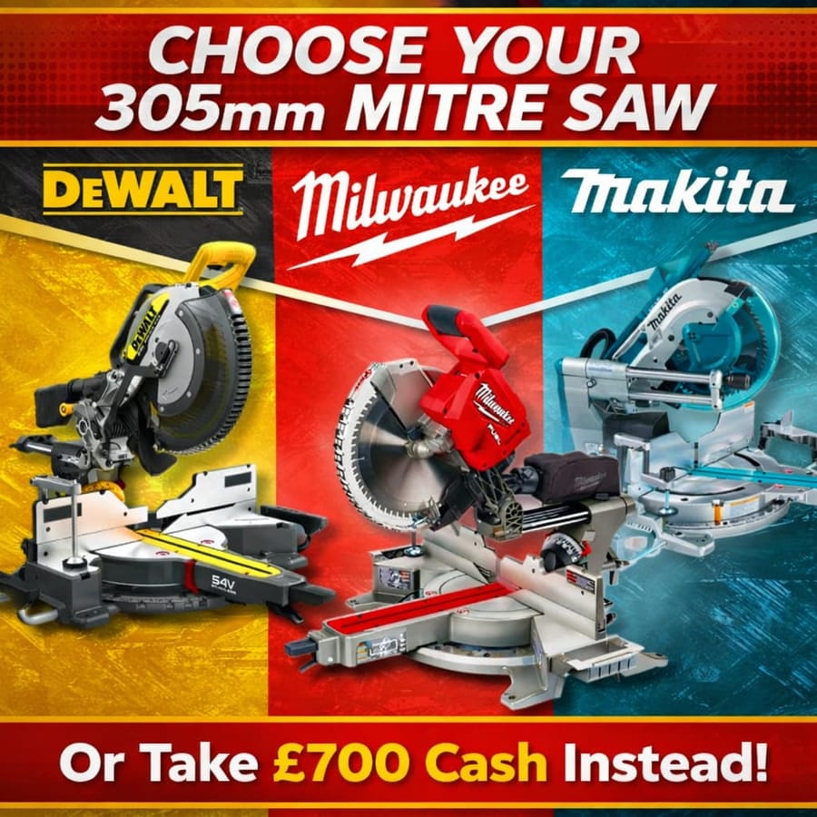 305mm Cordless Mitre Saw – Choose Your Brand #5