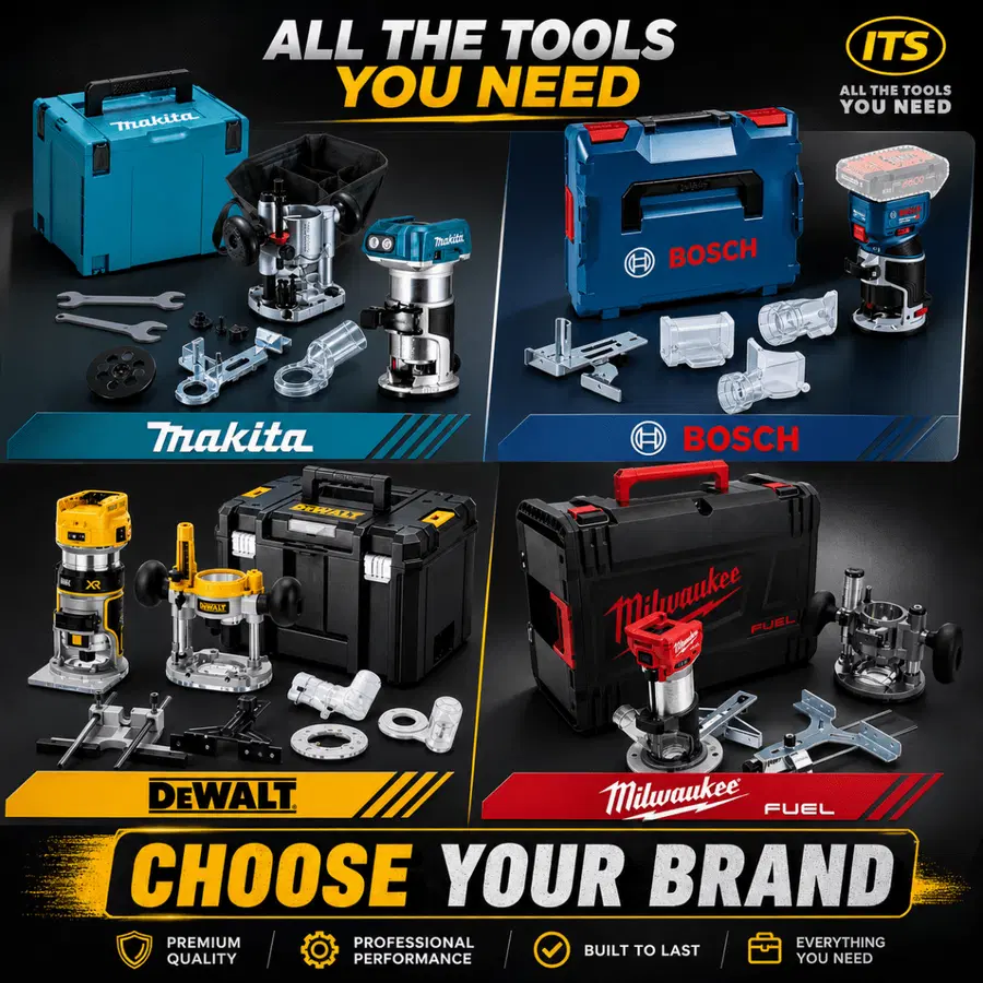 18v Cordless Router Choose Your Brand #10