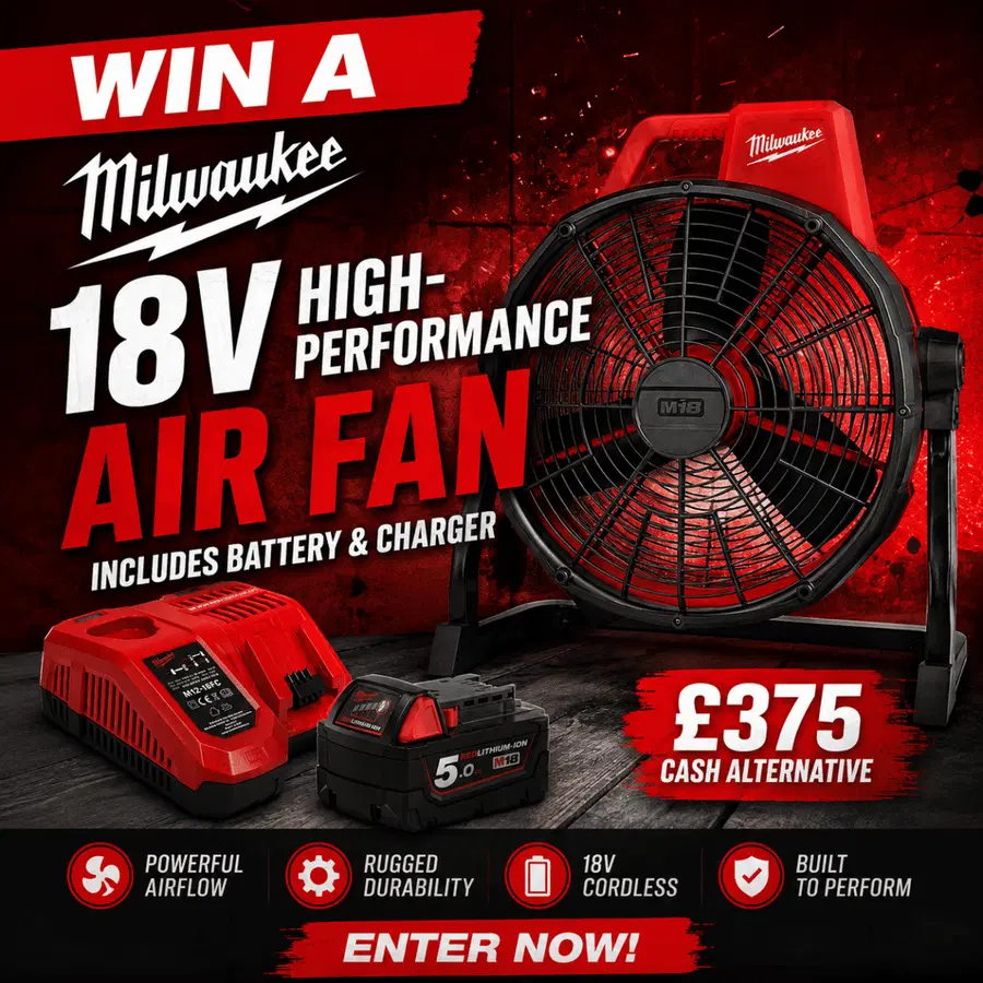 Milwaukee M18ARFHP-0 18V High Performance Air Fan Inc Battery & Charger #3