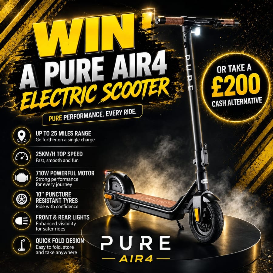 Pure Air4 Electric Scooter – Black #6