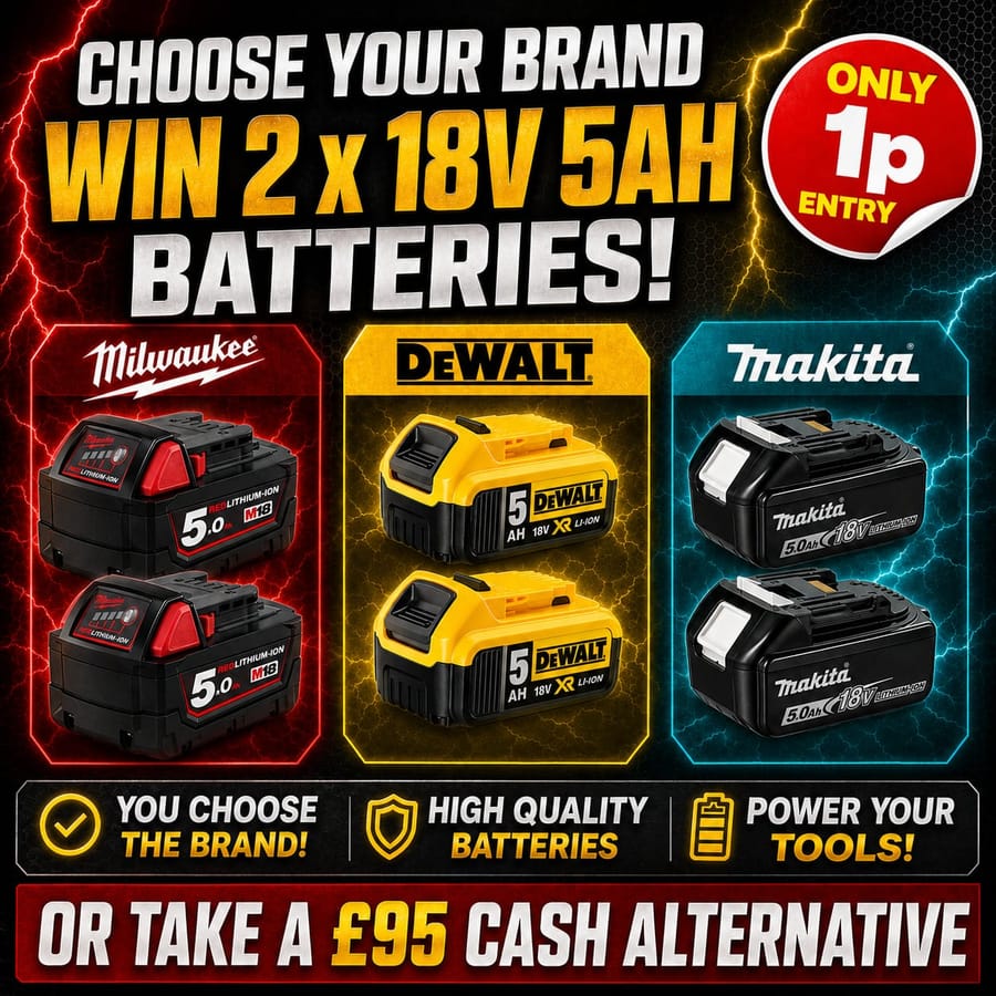 Auto Draw – 2 x 18v 5ah Batteries – Choose Your Brand #3