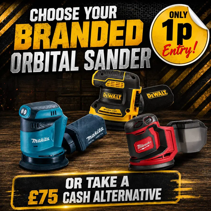 Auto Draw – 18v Orbital Sander Of Your Choice #3