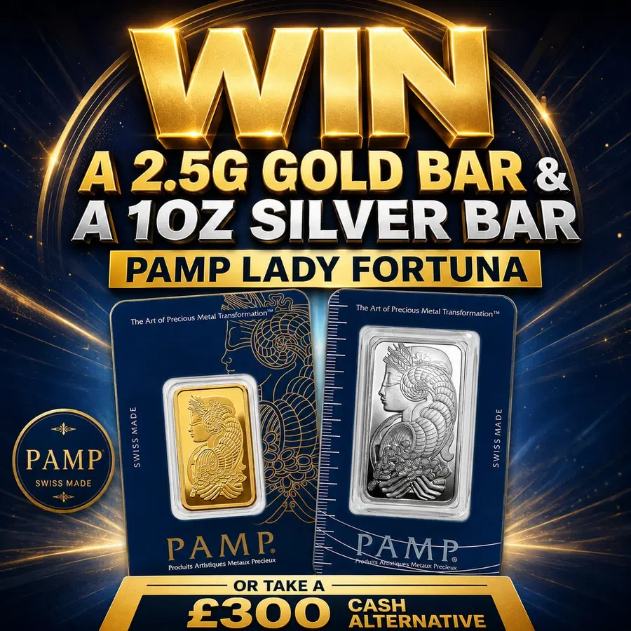 PAMP Bundle – 2.5g Gold Bar & 1oz Silver Bar #2