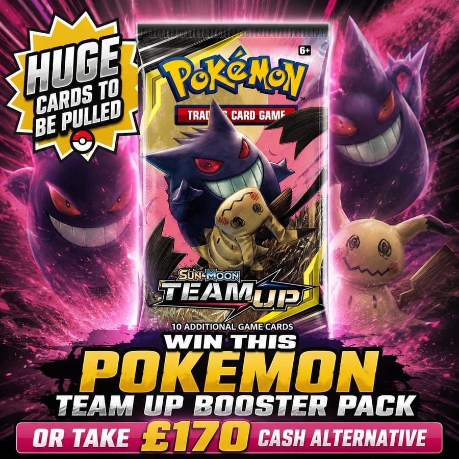 Pokemon: Gengar & Mimikyu – Sun and Moon Team Up – Booster Pack