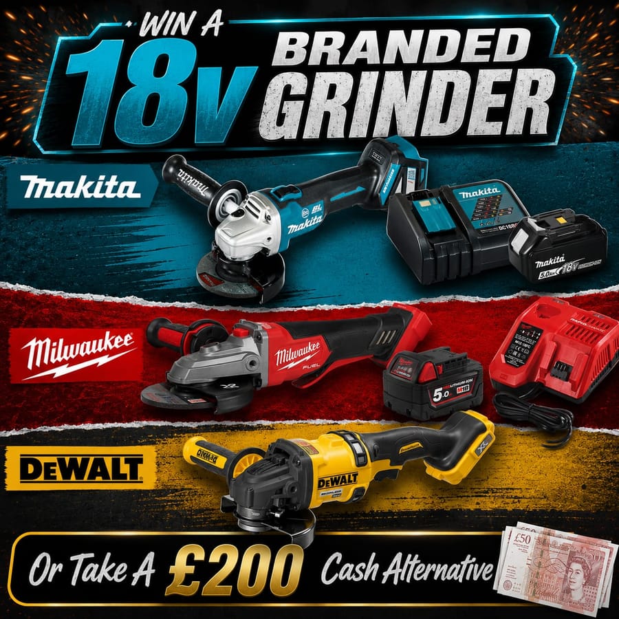 Branded 18v Grinder – DeWalt, Makita Or Milwaukee