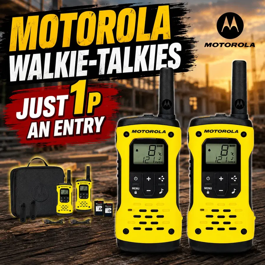 Auto Draw – Motorola Site Radio (Walkie-Talkie) Twin Pack #2