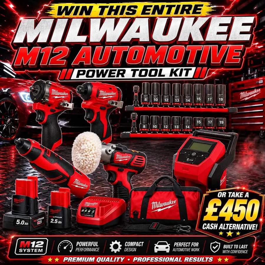 Bigger & Better Milwaukee M12 Auto Tyre Kit Bundle #2