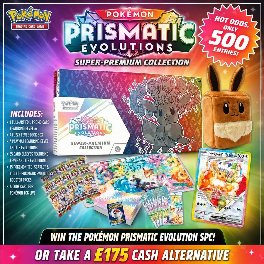 Pokémon TCG: SV Prismatic Evolutions Super-Premium Collection – SEALED #2