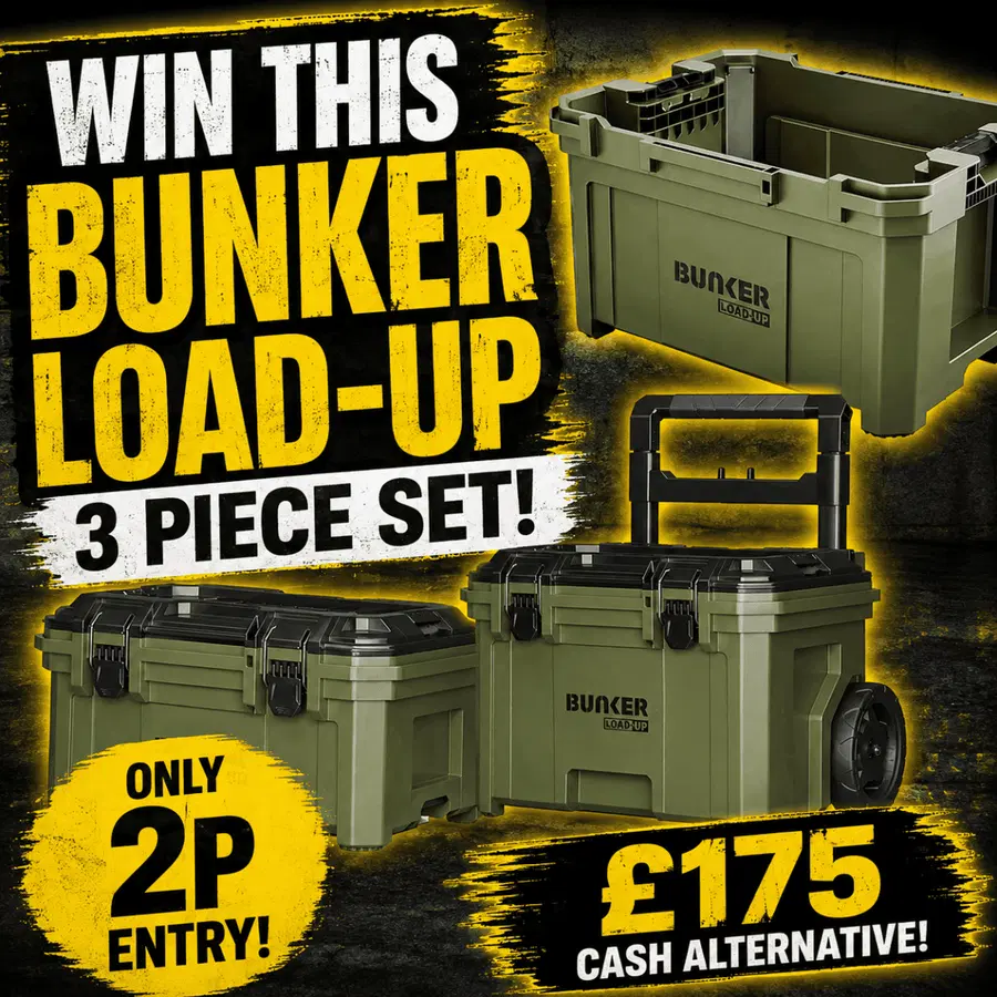 Auto Draw – BUNKER Load-Up 3 Piece 340mm Rolling Tool Box, 230mm Stacking Box & 285mm Crate Set