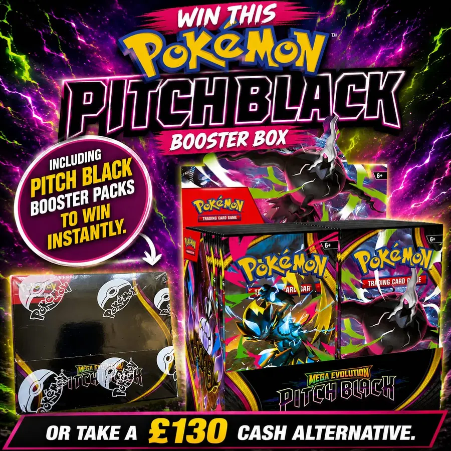 Pokémon TCG: Mega Evolution Pitch Black – Booster Box (36 Packs) – Sealed