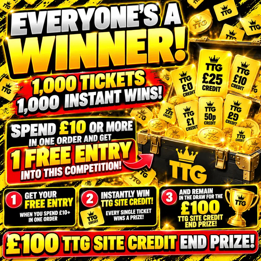 🏆 Everyone’s A Winner Weekend 🏆 £100 TTG Credit End Prize
