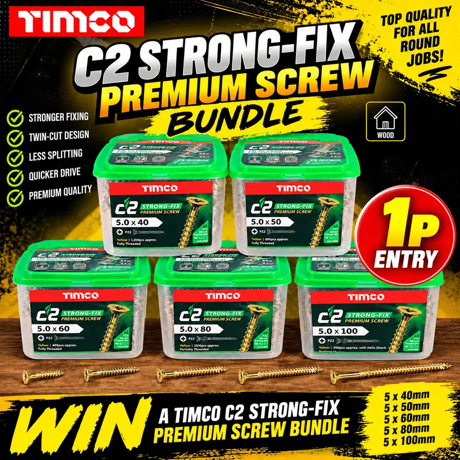 Auto Draw – Timco C2 Strong-Fix Premium Screw Bundle