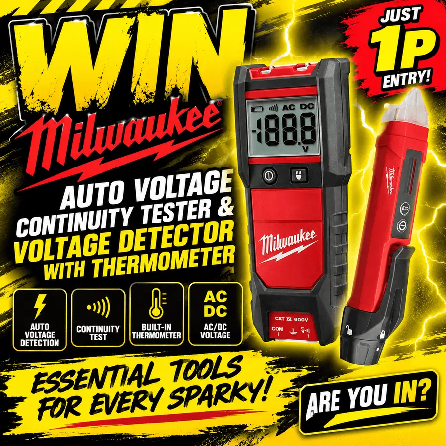 Auto Draw – Milwaukee Non Contact Voltage Tester & Auto Voltage Continuity Tester