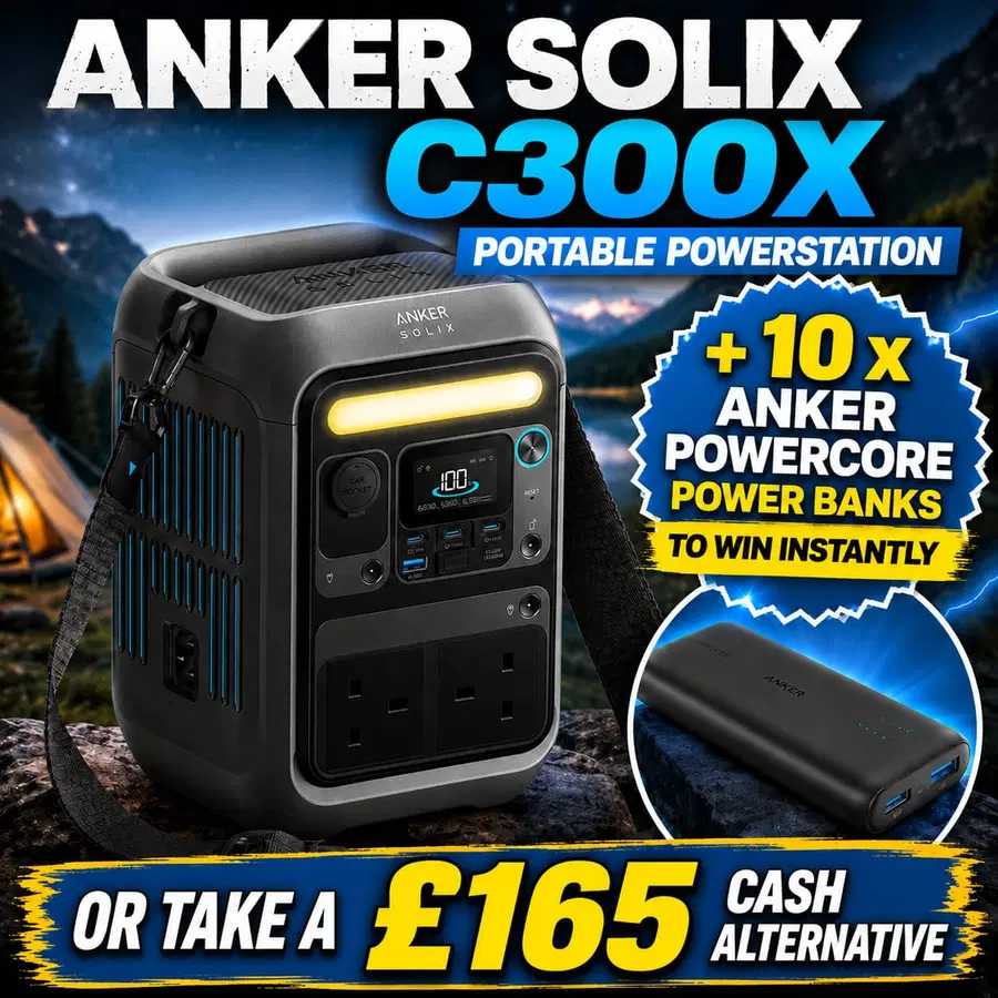 Anker Solix C300X Portable Power Station (+ 10 x Anker PowerCore Instant Wins) #2