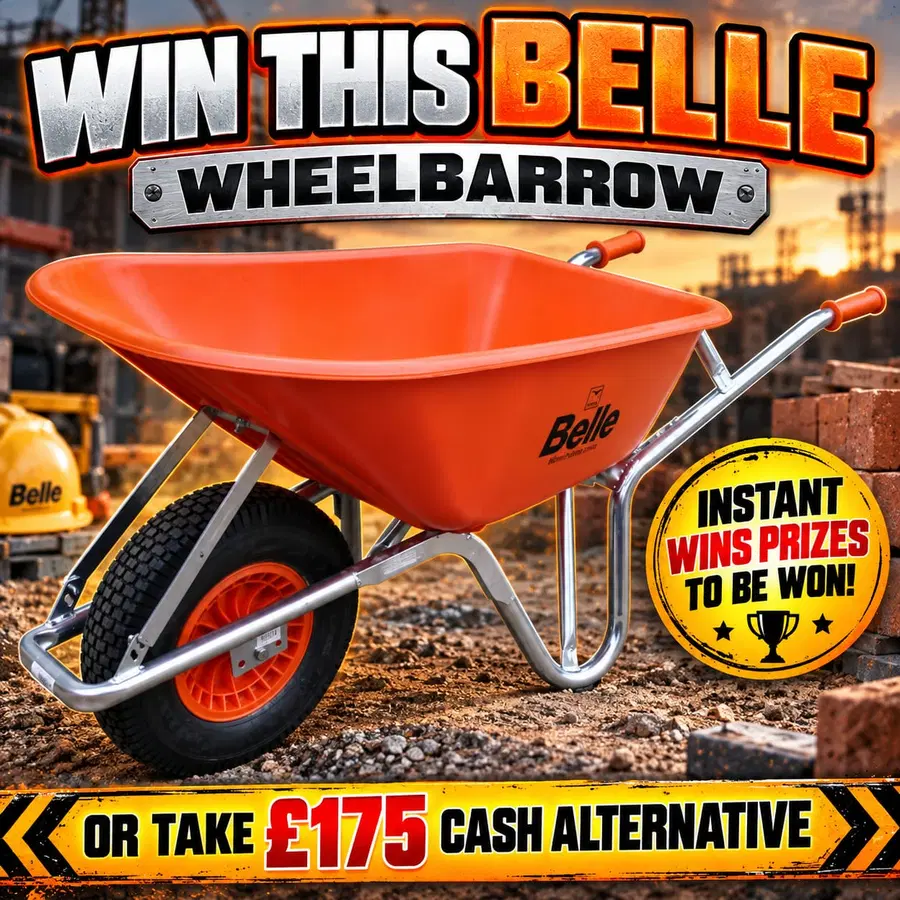 Belle Warrior Wheel Barrow Or £175 Cash (+ Instant Wins)
