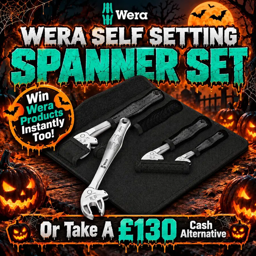 Wera 4pc Self Setting Spanner Set (+ Wera Instant Wins!)