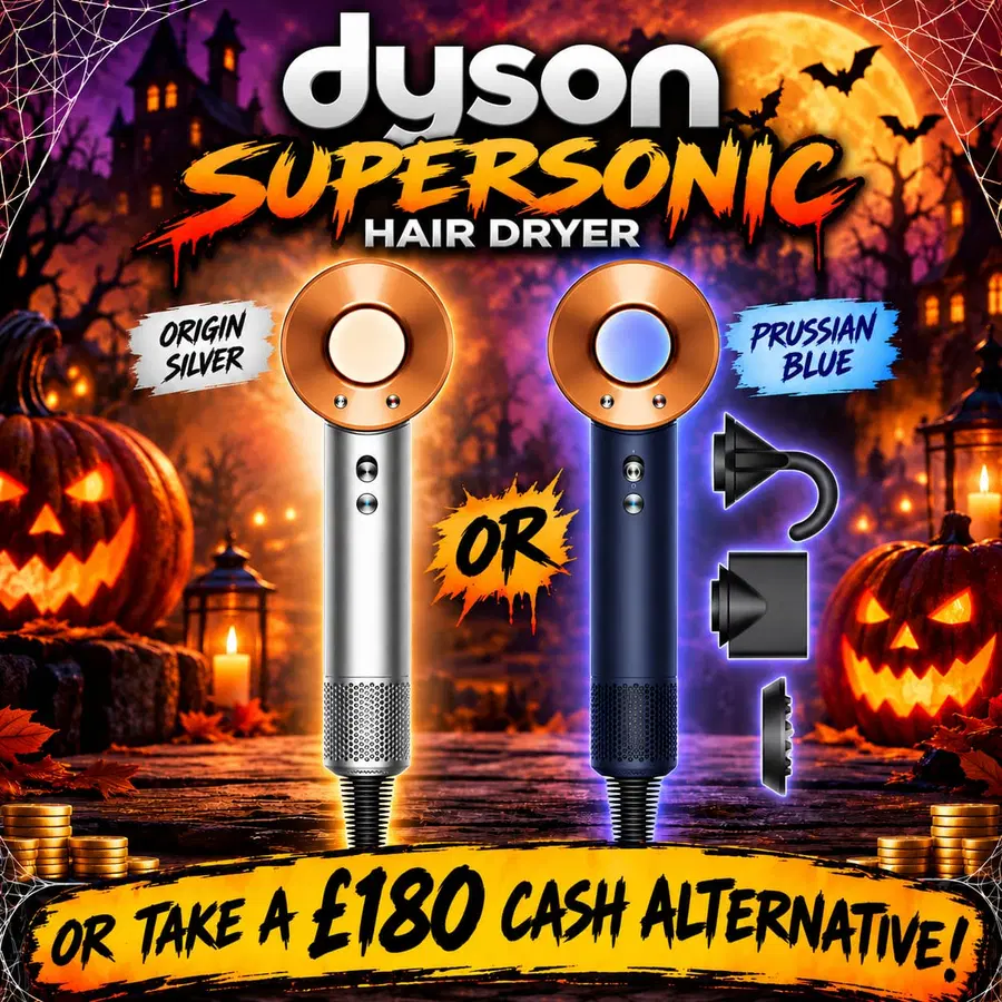 Dyson Supersonic Hair Dryer – Origin Silver Or Prussian Blue