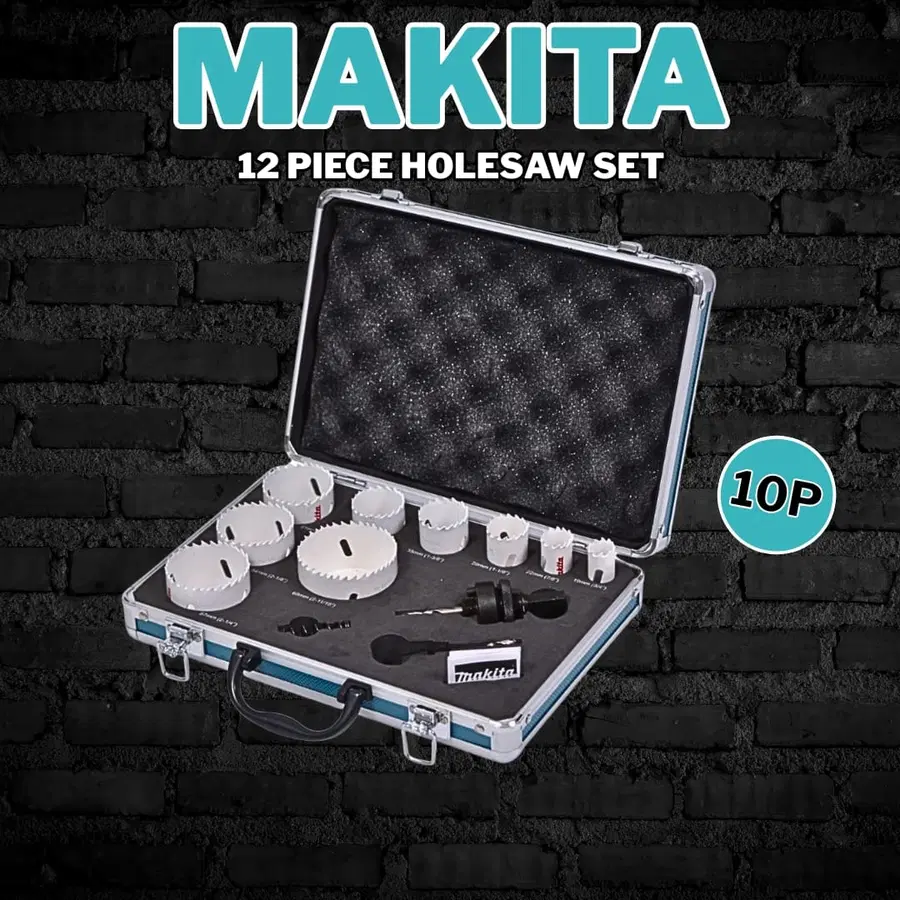 🔥 WIN A MAKITA 12PC HOLESAW SET FOR JUST 10P! 🔥 – Auto Draw