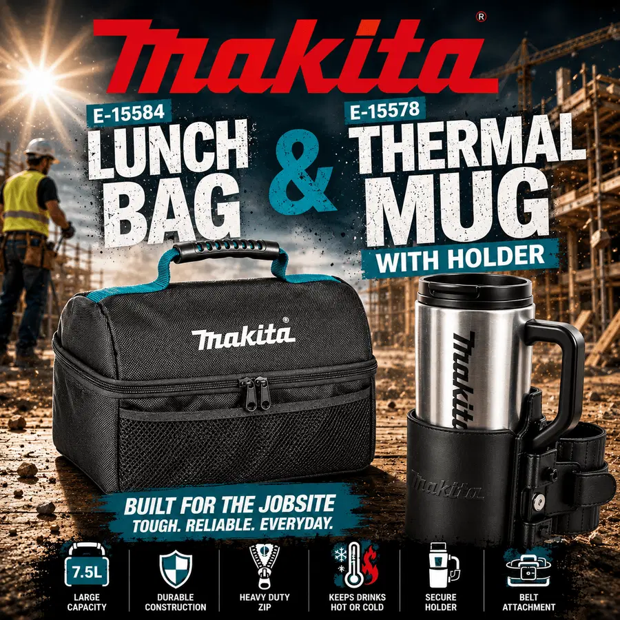 ๐ฅ WIN A MAKITA LUNCH BAG & THERMAL MUG BUNDLE! ๐ฅ Auto Draw
