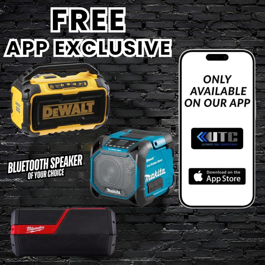 FREE TO ENTER APP ONLY – Bluetooth Speaker of your Choice