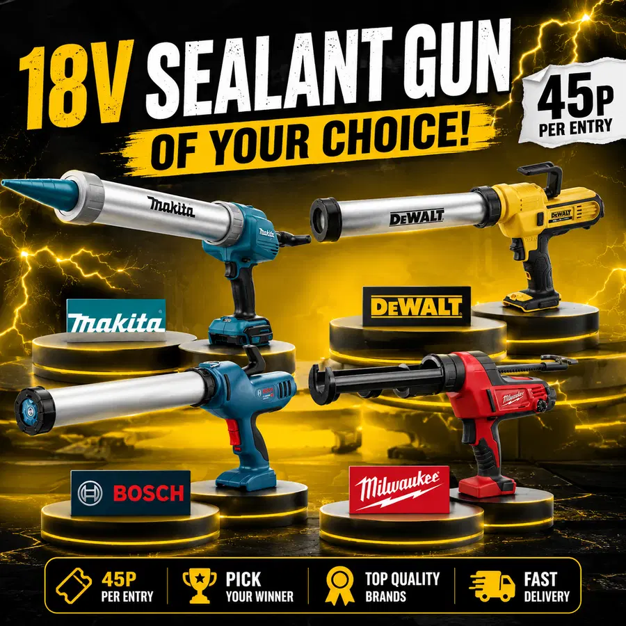18V Caulking / Sealent Gun Of Your Choice