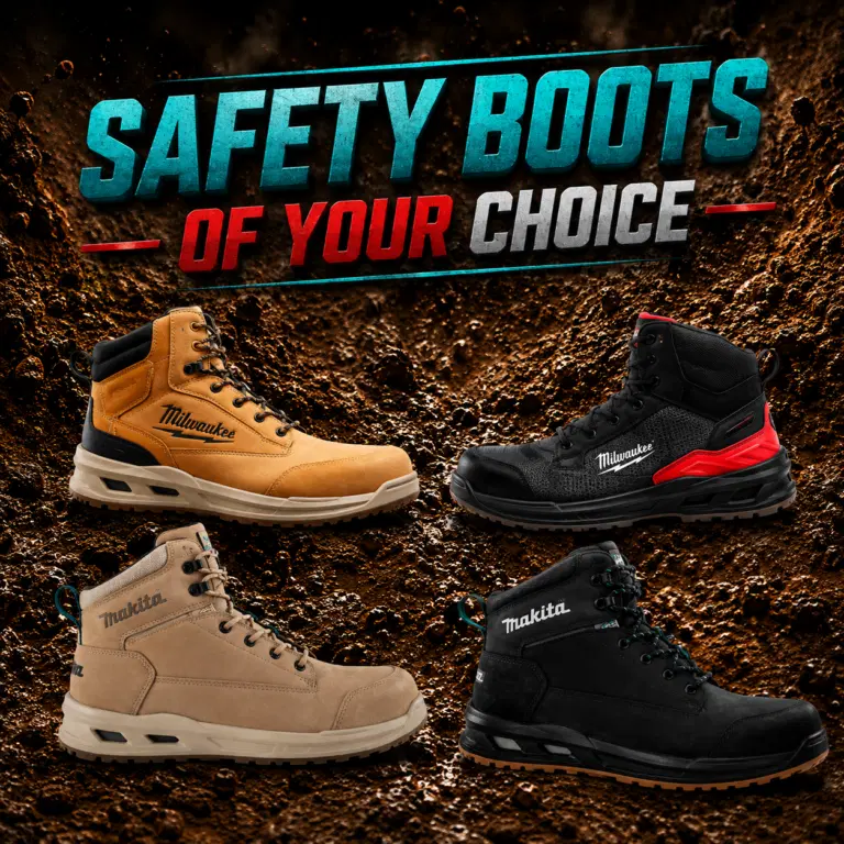 🔥 MILWAUKEE vs MAKITA: BATTLE OF THE SAFETY BOOTS 🔥