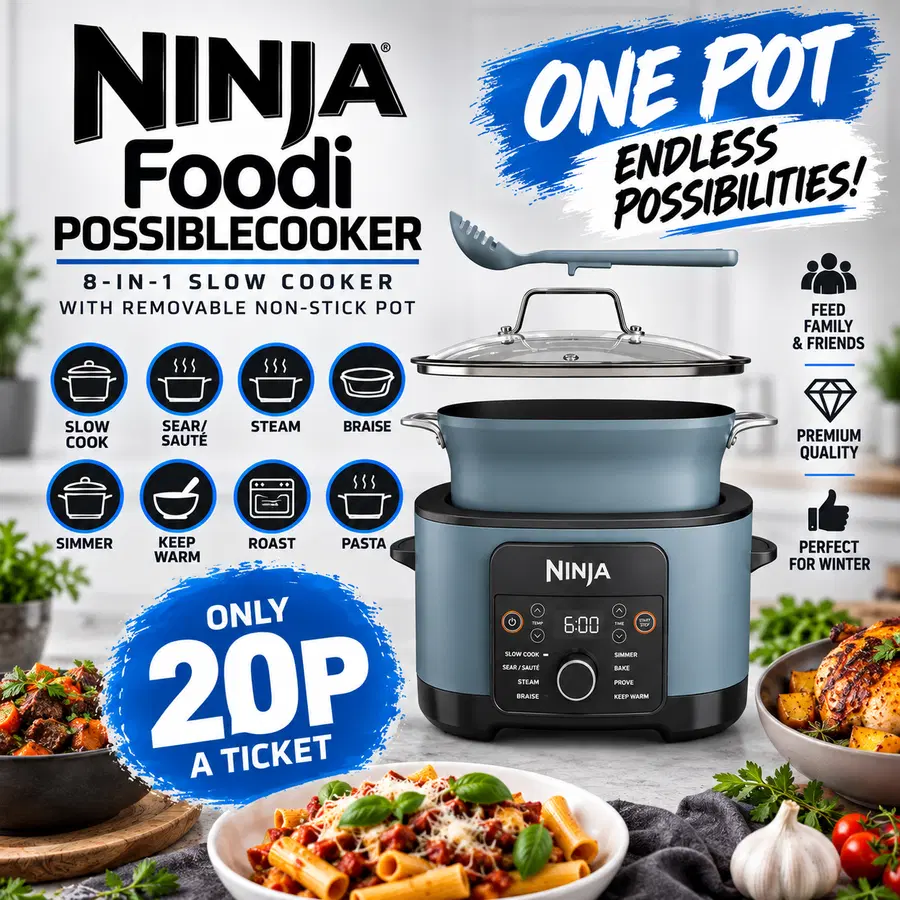 π²WIN A NINJA FOODI POSSIBLE SLOW COOKER! π²