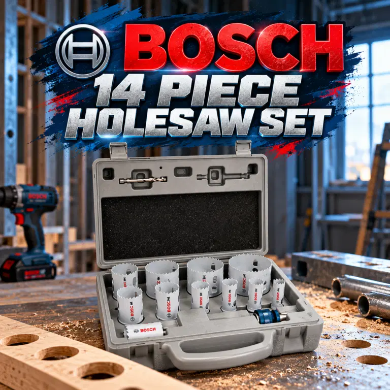 🔥 WIN A BOSCH PRO 14PC HOLE SAW SET! 🔥AUTO DRAW