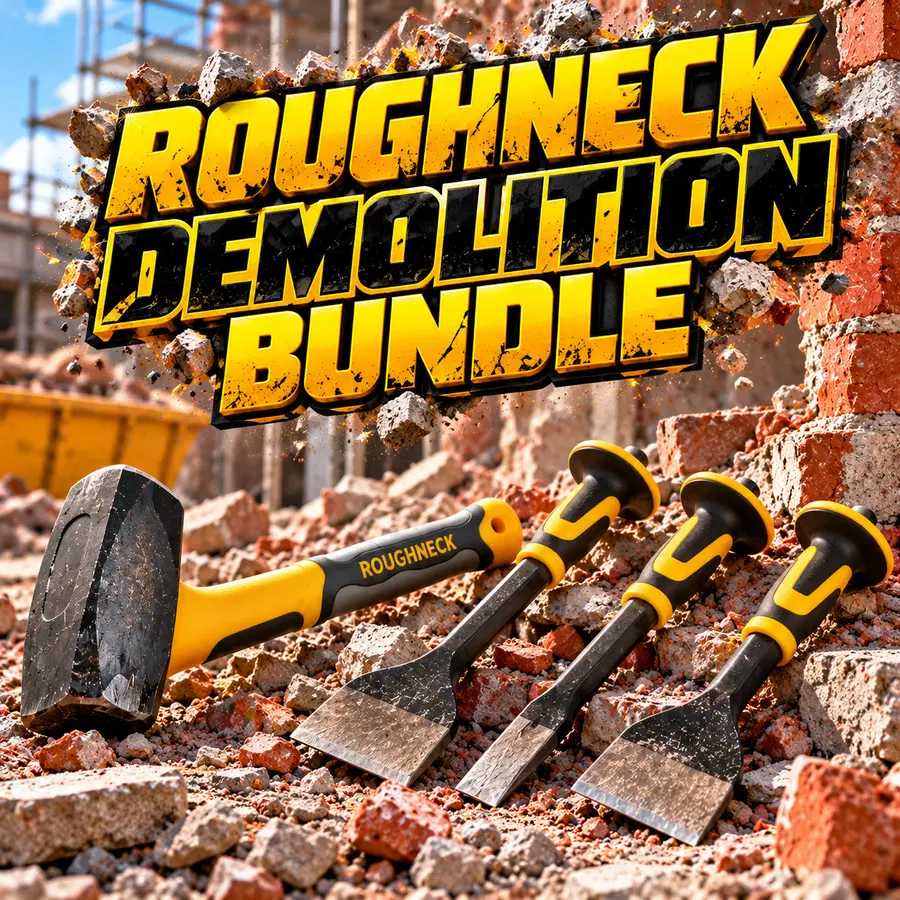 ๐ฅ WIN A ROUGHNECK CHISEL, BOLSTER & CLUB HAMMER BUNDLE! ๐ฅ AUTO DRAW