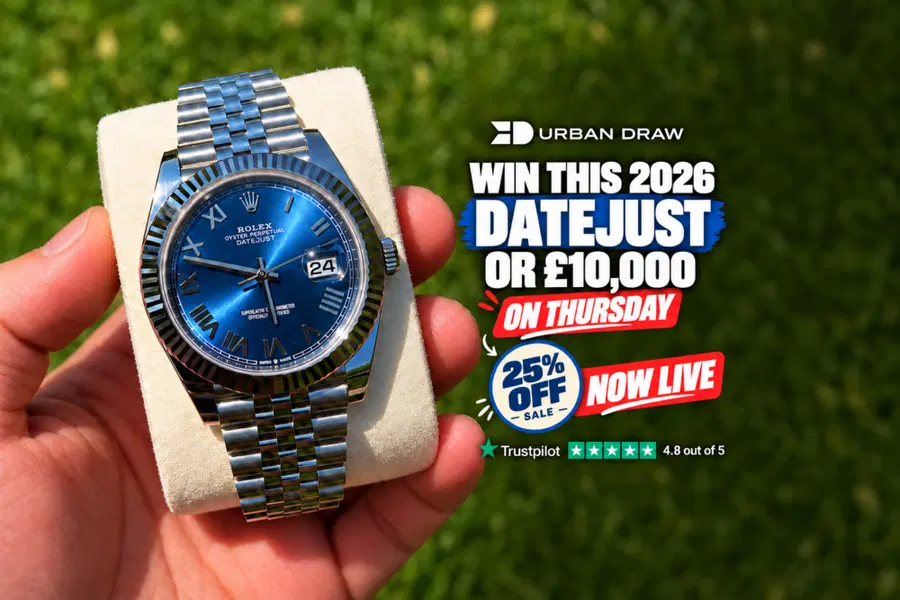 *SAVE 25% ON TICKETS* WIN a 2026 Datejust 41 BLUE DIAL