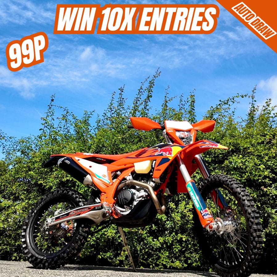 WIN 10X ENTRIES TO THE KTM 450 EXC #2