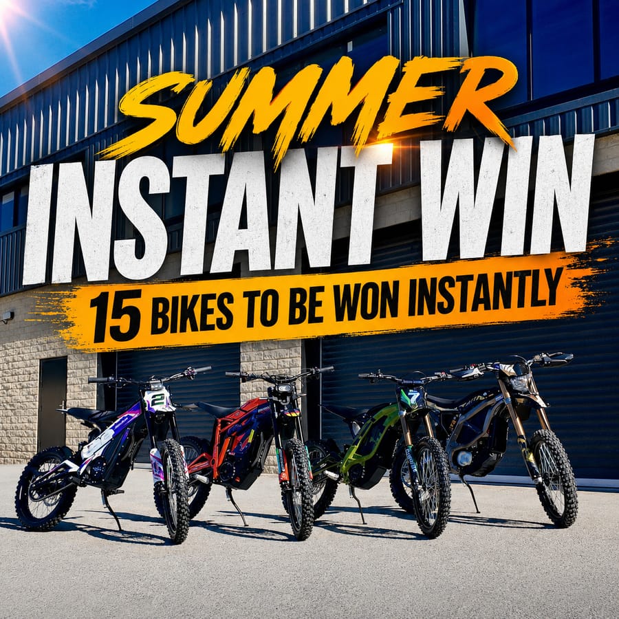 SUMMER INSTANT WIN- 15 BIKES TO BE WON